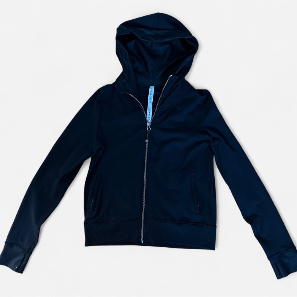 Lululemon Athletica Black Zip-Up Jacket